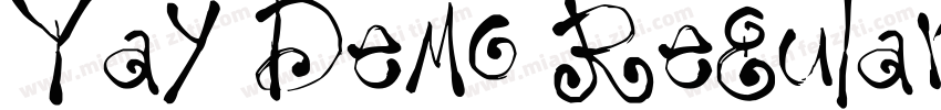 Yay Demo Regular字体转换
